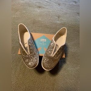 Limited edition Kate Spade glitter Keds. Brand new, never worn. Perfect shape!
